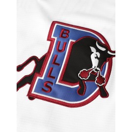 Men's #White8 Polyester Baseball Jersey, Embroidered Letter, V-Neck, Slight Stretch, Loose Fit, for Casual, Sports, Outdoor Activities, And Seasonal Celebrations, SizS--XXXL