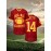 Men'S Red #14 Embroidered Football V-Neck Sports With Slight Stretch, Breathable Loose Fit For Casual, Outdoor, Hiking & Team Sports - Four Seasons Knit Fabric Shirt