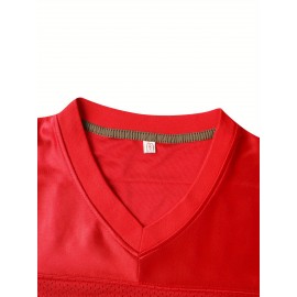 88 Men's Rugby Jersey Sports Training Jersey Red Breathable And Comfortable Casual Shirt S-3XL