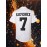 Men's #7 Embroidered Soccer Jersey - Breathable V-Neck, Casual Sports Shirt for Outdoor Activities & Parties, Sizes S-XXXL