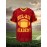 Men'S Red #14 Embroidered Football V-Neck Sports With Slight Stretch, Breathable Loose Fit For Casual, Outdoor, Hiking & Team Sports - Four Seasons Knit Fabric Shirt